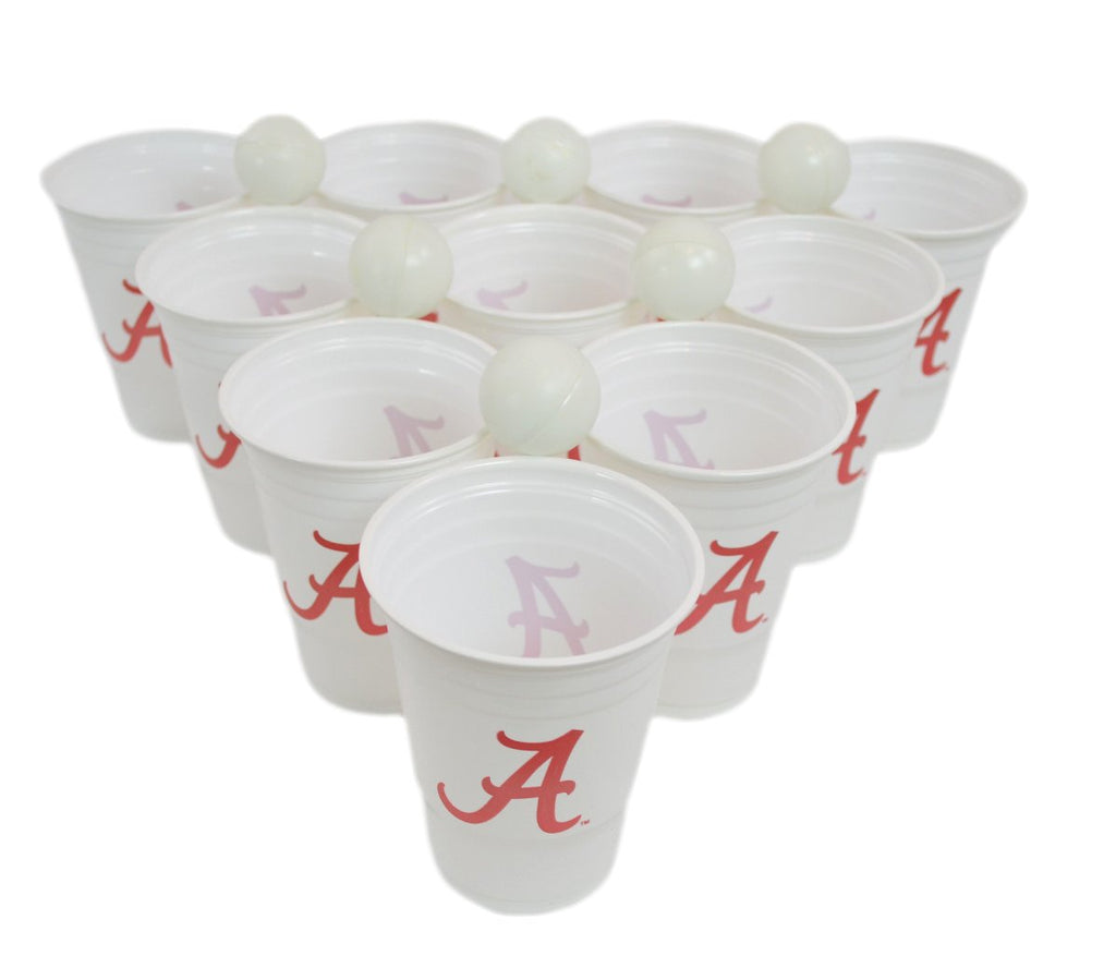 NCAA Fan Shop Beer Pong Set. Rep Your School, Alma Mater or Favorite Team with The Classic Game of College Beer Pong - Comes with 22 Cups and 6 Ping Pong Balls