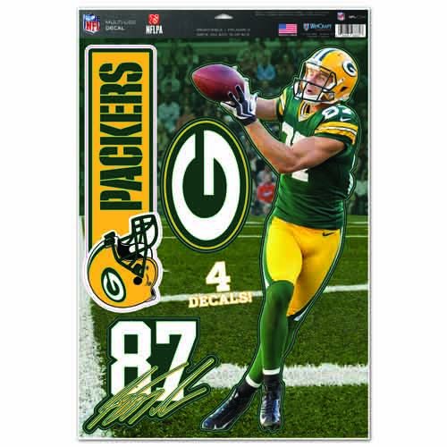 WinCraft NFL Green Bay Packers WCR29869014 Multi-Use Decal, 11" x 17"