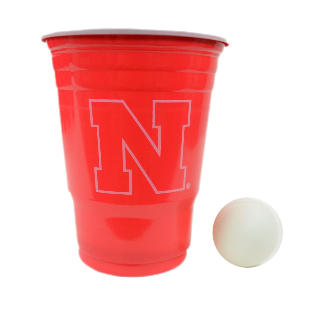 NCAA Fan Shop Beer Pong Set. Rep Your School, Alma Mater or Favorite Team with The Classic Game of College Beer Pong - Comes with 22 Cups and 6 Ping Pong Balls