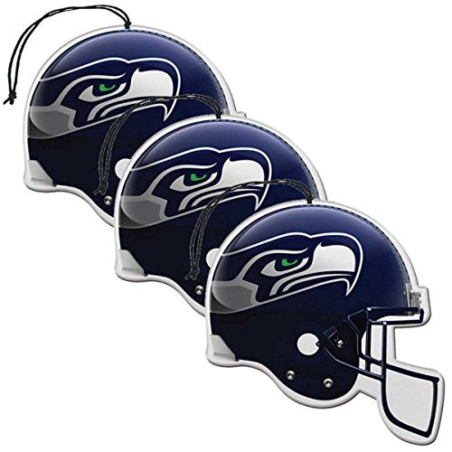 Fremont Die/TeamProMark Official National Football League Fan Shop Authentic NFL Auto Accessories Bundle - Team Steering Wheel Cover, Air Fresheners and Seat Belt Cover