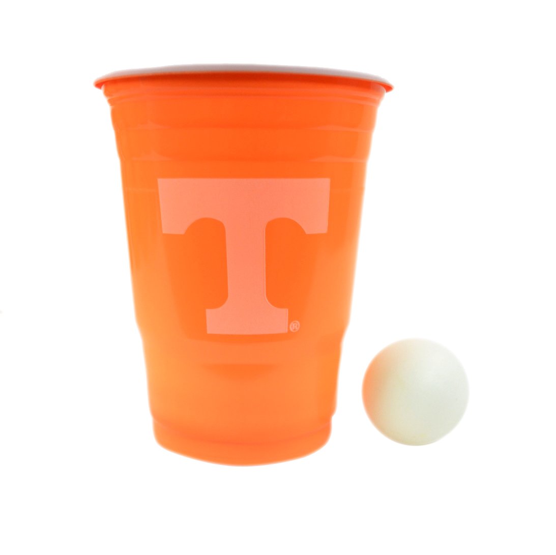 NCAA Fan Shop Beer Pong Set. Rep Your School, Alma Mater or Favorite Team with The Classic Game of College Beer Pong - Comes with 22 Cups and 6 Ping Pong Balls
