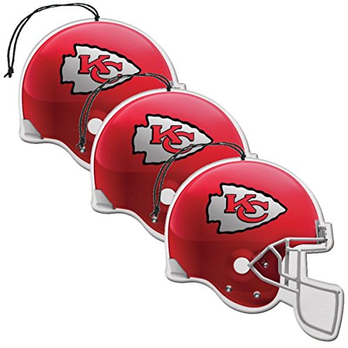 Fremont Die/TeamProMark Official National Football League Fan Shop Authentic NFL Auto Accessories Bundle - Team Steering Wheel Cover, Air Fresheners and Seat Belt Cover