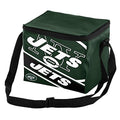 FOCO NFL Unisex Big Logo Stripe 6 Pack Cooler