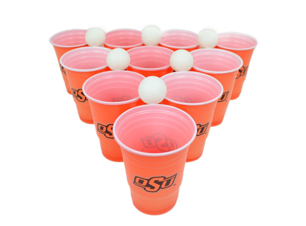 NCAA Fan Shop Beer Pong Set. Rep Your School, Alma Mater or Favorite Team with The Classic Game of College Beer Pong - Comes with 22 Cups and 6 Ping Pong Balls