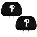 Team ProMark Official Major League Baseball Fan Shop Authentic Car Truck Auto MLB Headrest Cover (Philadelphia Phillies)