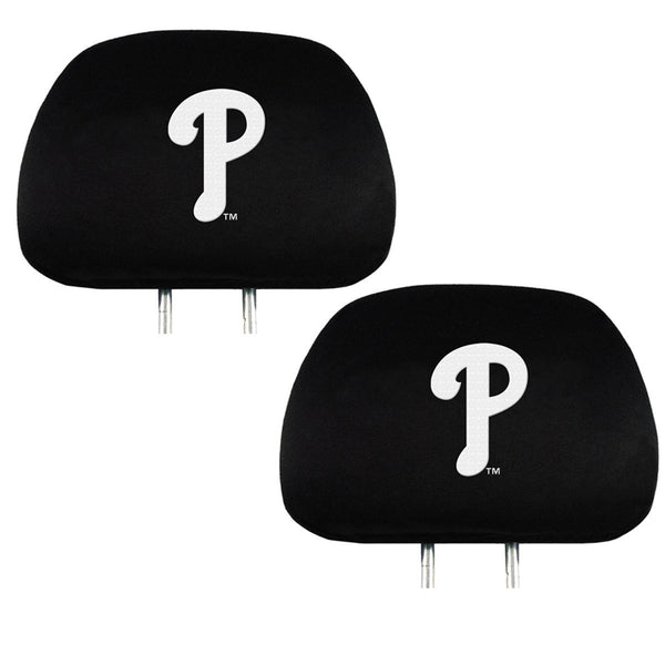 Team ProMark Official Major League Baseball Fan Shop Authentic Car Truck Auto MLB Headrest Cover (Philadelphia Phillies)