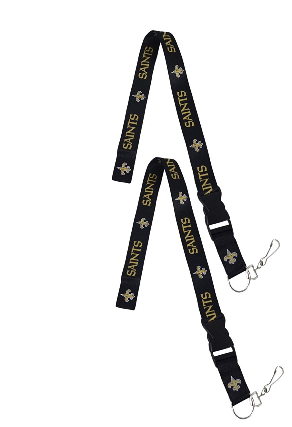 Official National Football League Fan Shop Authentic 2-pack NFL Lanyard/keychain Office Badge Holder