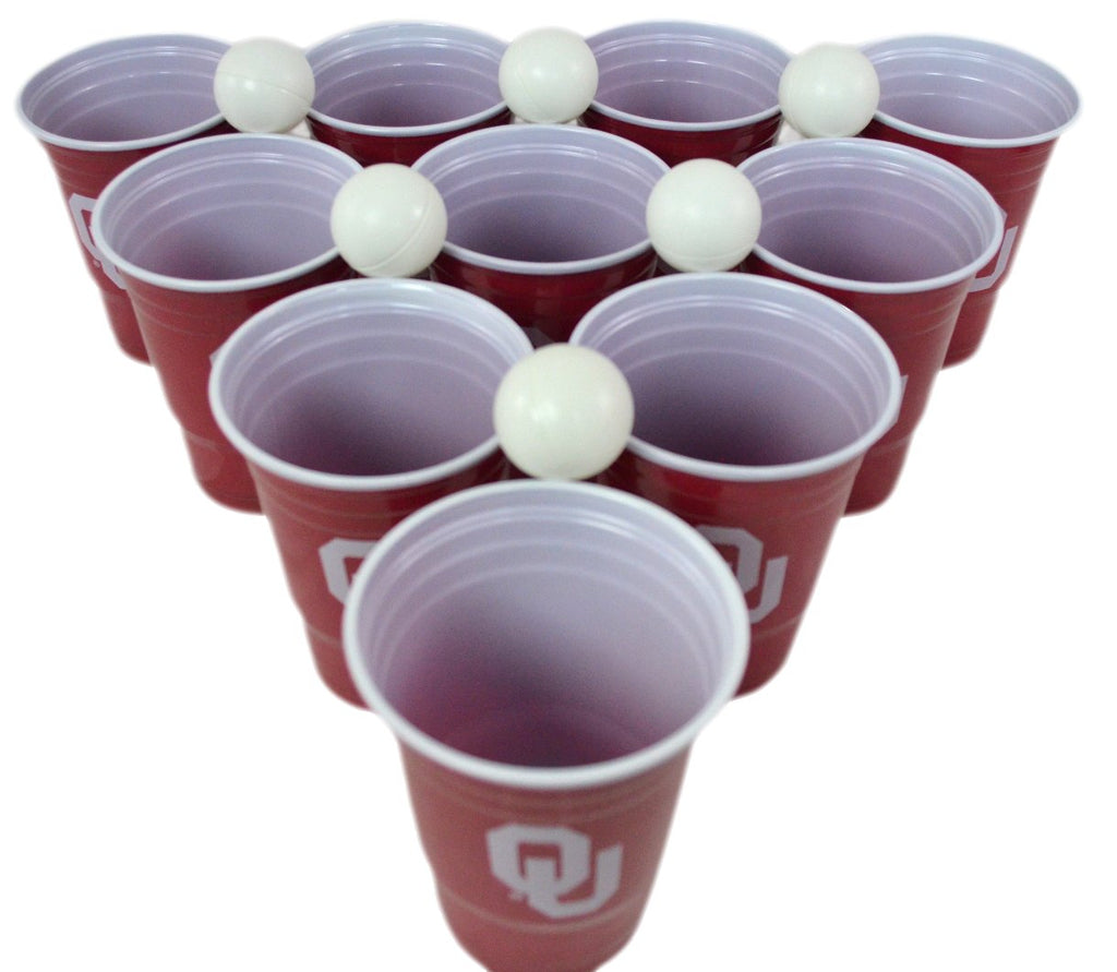 NCAA Fan Shop Beer Pong Set. Rep Your School, Alma Mater or Favorite Team with The Classic Game of College Beer Pong - Comes with 22 Cups and 6 Ping Pong Balls