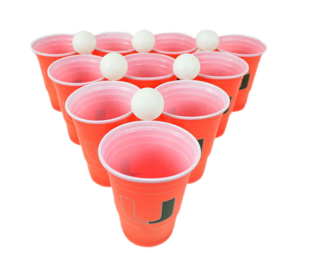 NCAA Fan Shop Beer Pong Set. Rep Your School, Alma Mater or Favorite Team with The Classic Game of College Beer Pong - Comes with 22 Cups and 6 Ping Pong Balls