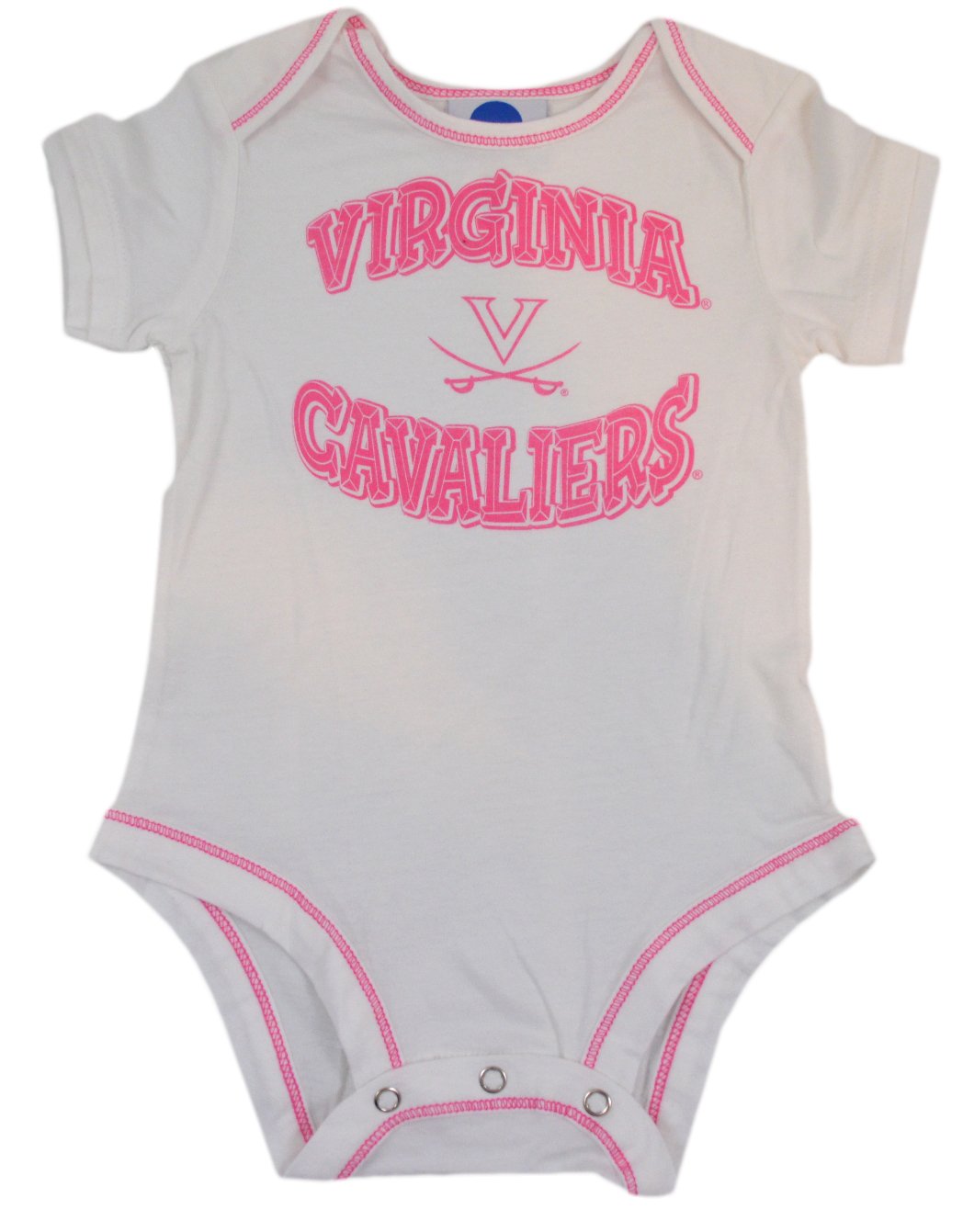 Official National Collegiate Athletic Association Fan Shop Authentic NCAA Baby Pink 2-pack Body Suit Onesies. Get the Little Ones Started Early Representing their Future College and Show School Pride