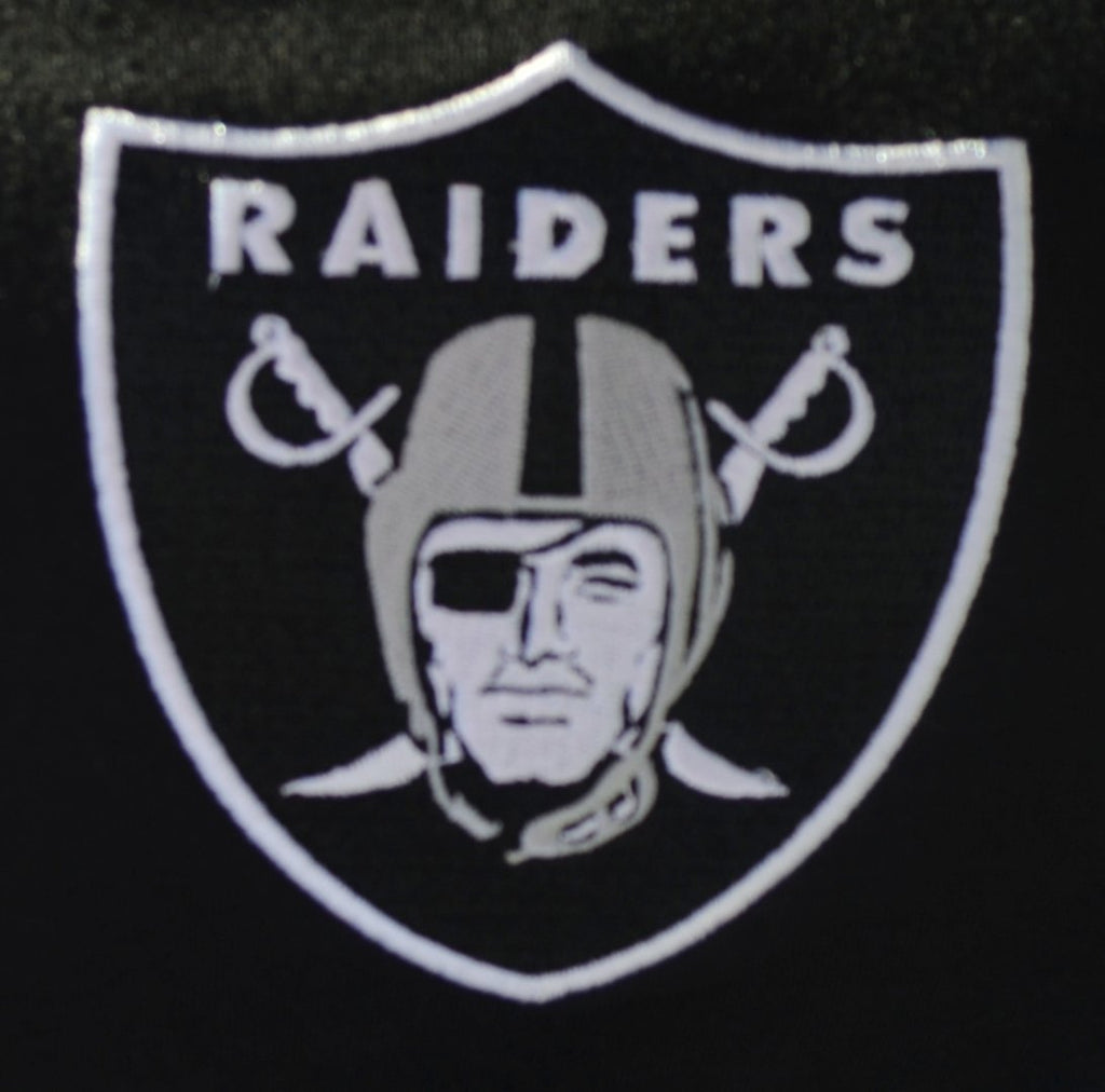 Official National Football League Fan Shop Authentic Headrest Cover (Oakland Raiders)