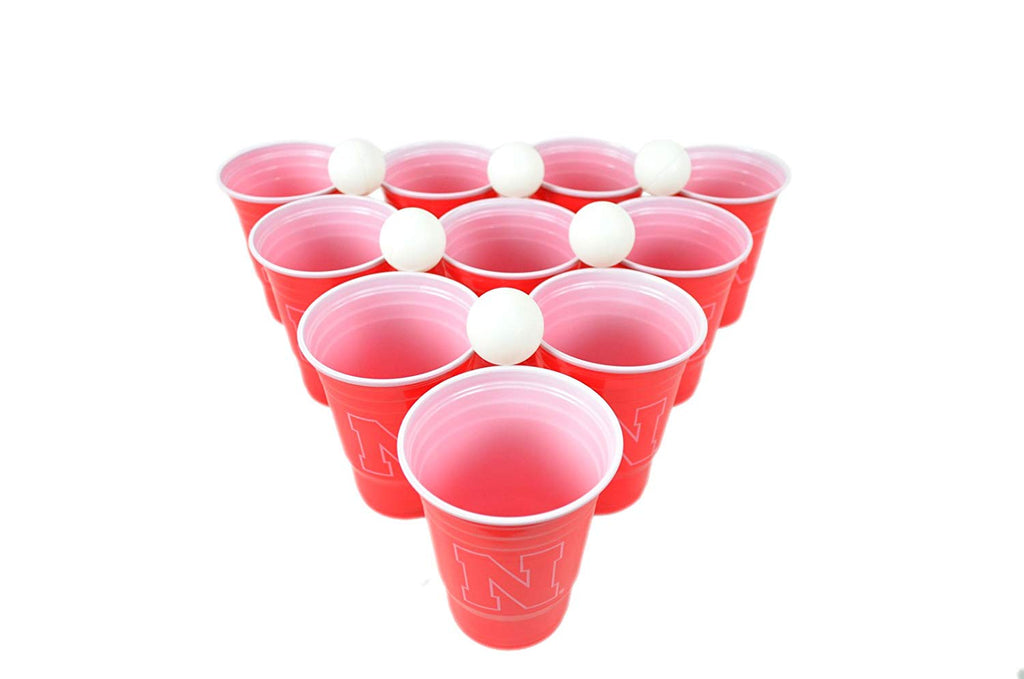 NCAA Fan Shop Beer Pong Set. Rep Your School, Alma Mater or Favorite Team with The Classic Game of College Beer Pong - Comes with 22 Cups and 6 Ping Pong Balls
