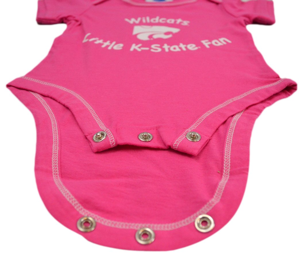 Official National Collegiate Athletic Association Fan Shop Authentic NCAA Baby Pink 2-pack Body Suit Onesies. Get the Little Ones Started Early Representing their Future College and Show School Pride