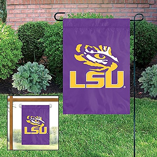 Party Animal Official National Collegiate Athletic Association Fan Shop Authentic NCAA 2-Pack Mini Embroidery Garden/Window Flag. Measures 15" x 10.5" with Window Hanger
