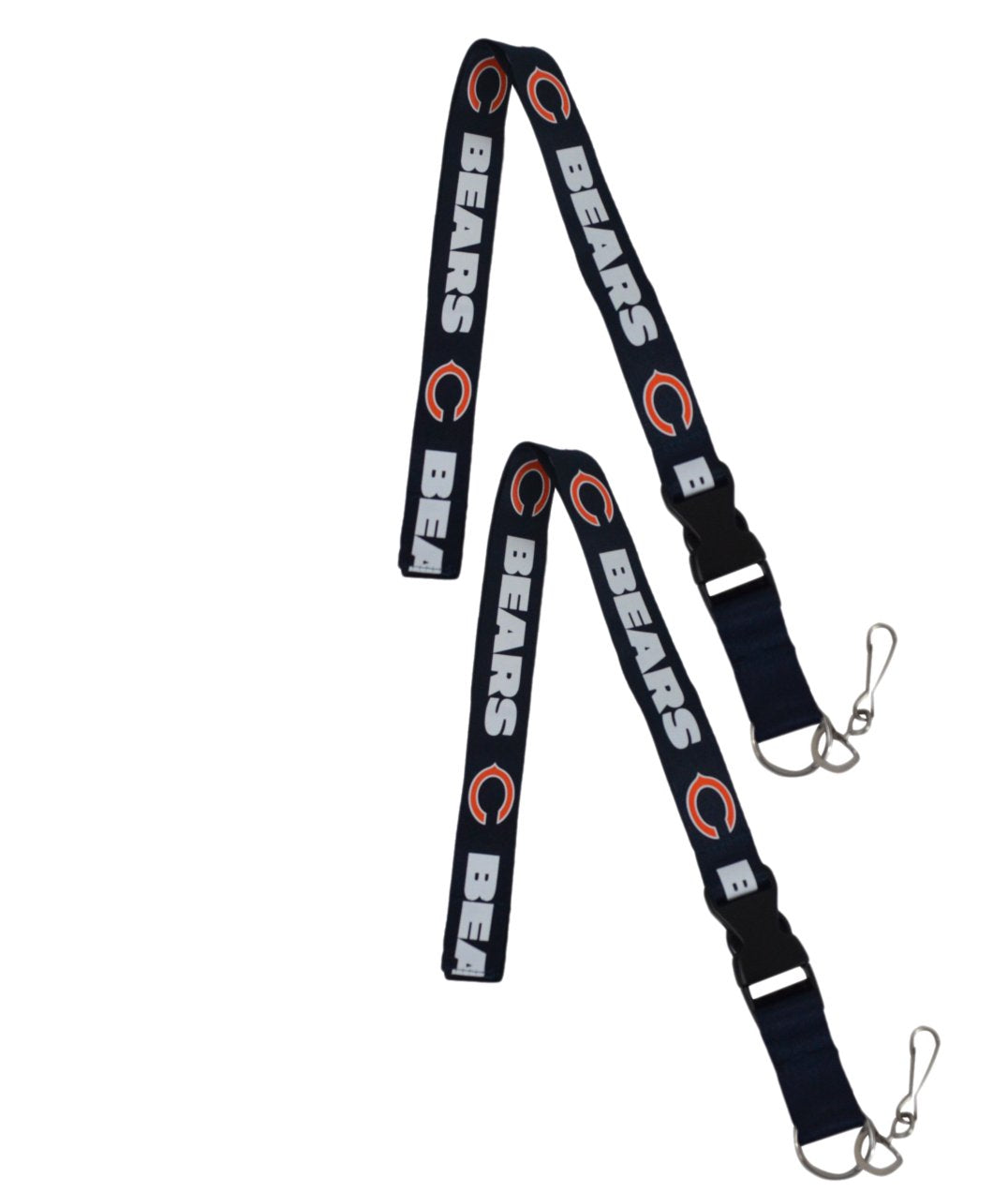 Official National Football League Fan Shop Authentic 2-pack NFL Lanyard/keychain Office Badge Holder