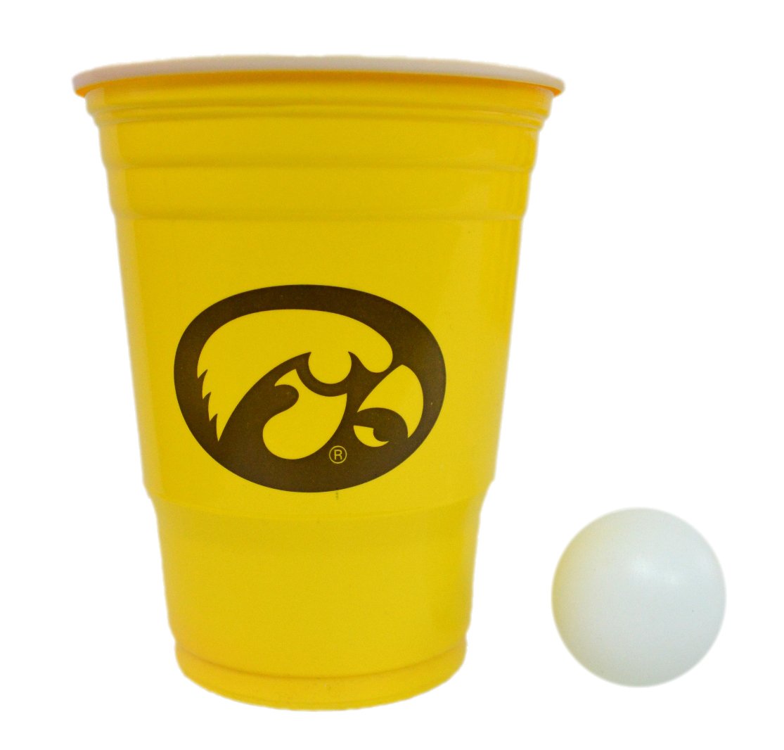 NCAA Fan Shop Beer Pong Set. Rep Your School, Alma Mater or Favorite Team with The Classic Game of College Beer Pong - Comes with 22 Cups and 6 Ping Pong Balls