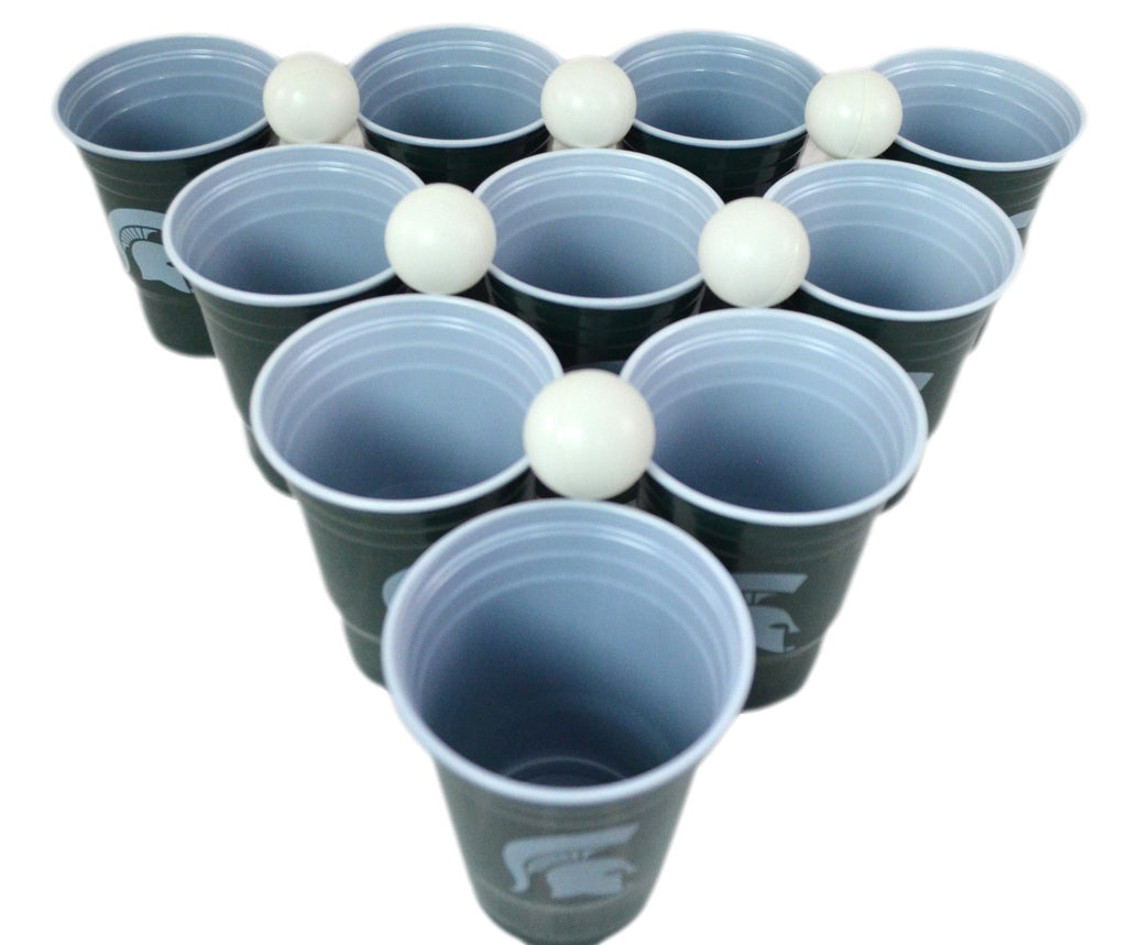 NCAA Fan Shop Beer Pong Set. Rep Your School, Alma Mater or Favorite Team with The Classic Game of College Beer Pong - Comes with 22 Cups and 6 Ping Pong Balls