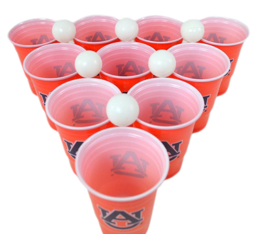 NCAA Fan Shop Beer Pong Set. Rep Your School, Alma Mater or Favorite Team with The Classic Game of College Beer Pong - Comes with 22 Cups and 6 Ping Pong Balls