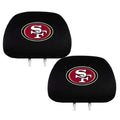 Official National Football League Fan Shop Authentic Headrest Cover (San Francisco 49ers)