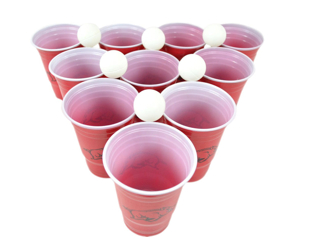 NCAA Fan Shop Beer Pong Set. Rep Your School, Alma Mater or Favorite Team with The Classic Game of College Beer Pong - Comes with 22 Cups and 6 Ping Pong Balls