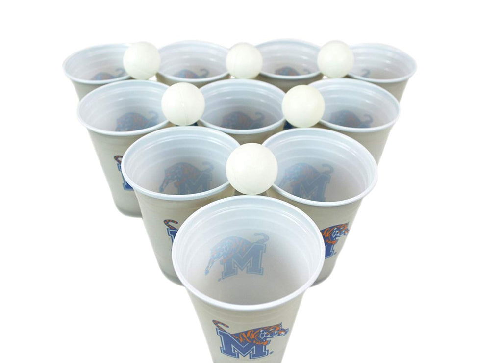 NCAA Fan Shop Beer Pong Set. Rep Your School, Alma Mater or Favorite Team with The Classic Game of College Beer Pong - Comes with 22 Cups and 6 Ping Pong Balls