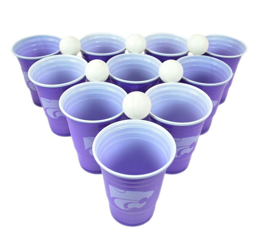 NCAA Fan Shop Beer Pong Set. Rep Your School, Alma Mater or Favorite Team with The Classic Game of College Beer Pong - Comes with 22 Cups and 6 Ping Pong Balls