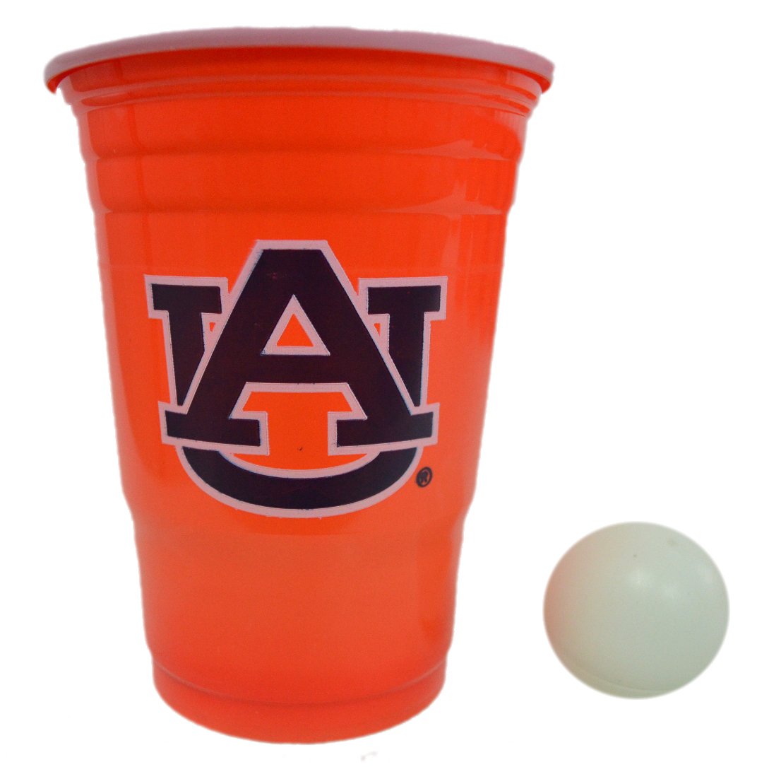 NCAA Fan Shop Beer Pong Set. Rep Your School, Alma Mater or Favorite Team with The Classic Game of College Beer Pong - Comes with 22 Cups and 6 Ping Pong Balls