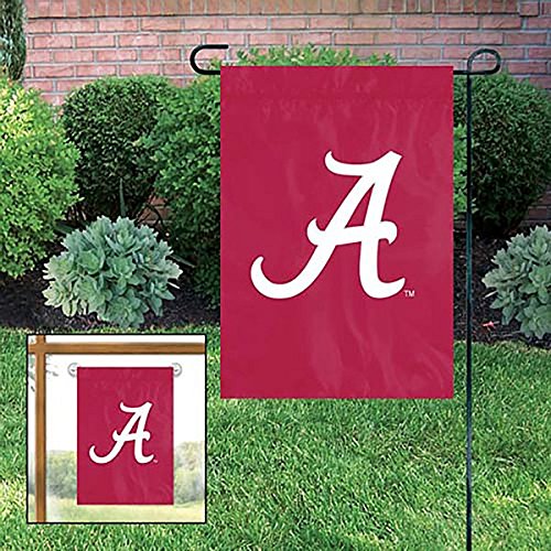 Party Animal Official National Collegiate Athletic Association Fan Shop Authentic NCAA 2-Pack Mini Embroidery Garden/Window Flag. Measures 15" x 10.5" with Window Hanger