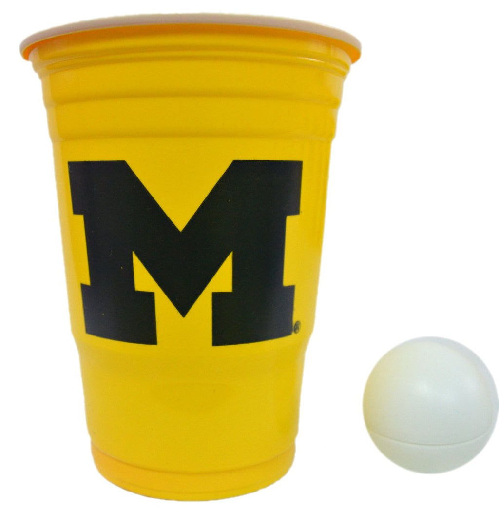 NCAA Fan Shop Beer Pong Set. Rep Your School, Alma Mater or Favorite Team with The Classic Game of College Beer Pong - Comes with 22 Cups and 6 Ping Pong Balls