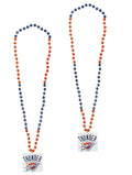 Official National Basketball Association Fan Shop Authentic NBA 2-pack Mardi-Gras Sport Party Beads (Oklahoma City Thunder)