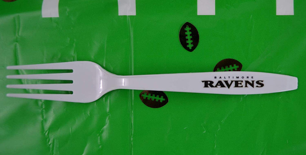 Duck House Official National Football Fan Shop Authentic NFL Tailgate Party Kit Bundle for 20 Fans - Table Setting and More