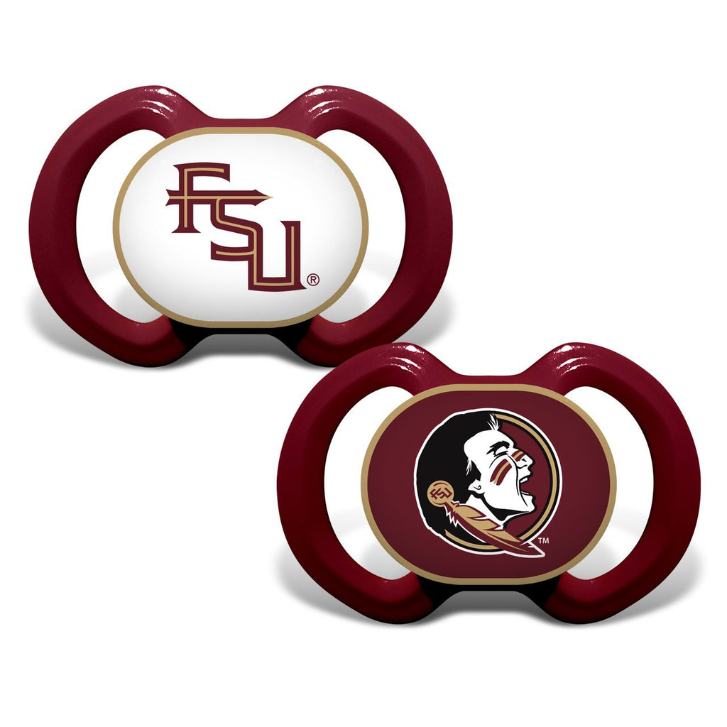 NCAA Official Fan Shop Authentic Baby Pacifier Bib Set. Start The Little Ones Out Early in Joining The Fan Club Show College Support
