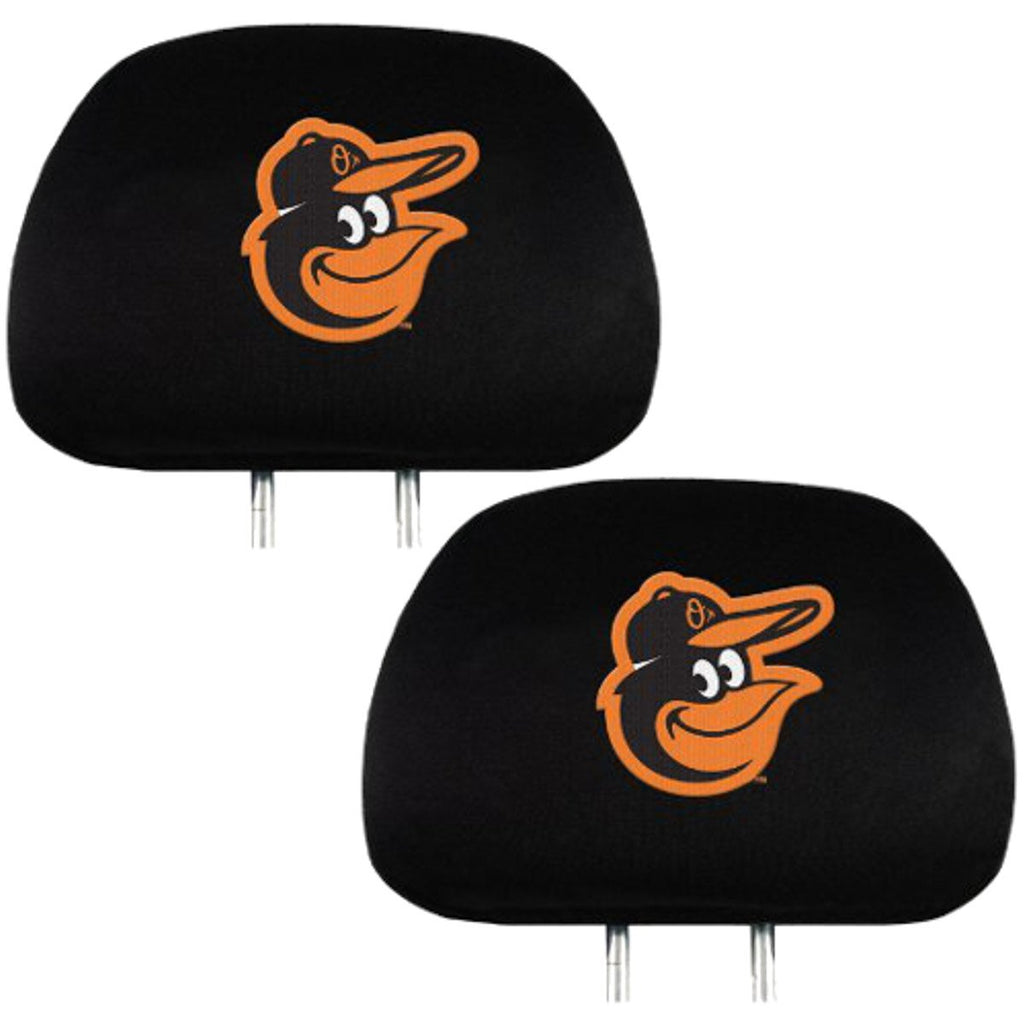 Team ProMark Official Major League Baseball Fan Shop Authentic Car Truck Auto MLB Headrest Cover (Baltimore Orioles)