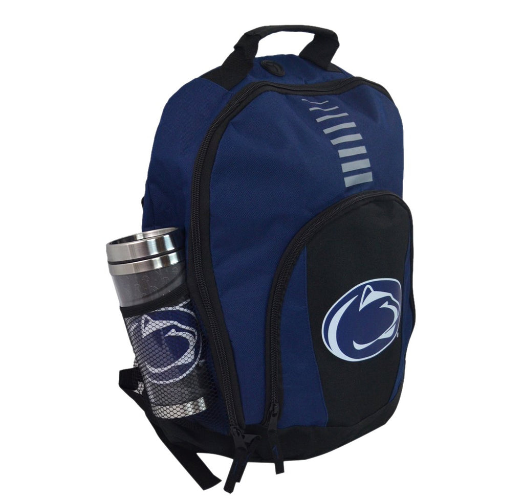 Official National Collegiate Athletic Association Fan Shop NCAA Team Prime Back Pack and School Stainless Steel Travel Mug. Everyday you can show school pride