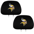 Official National Football League Fan Shop Authentic Headrest Cover (Minnesota Vikings)