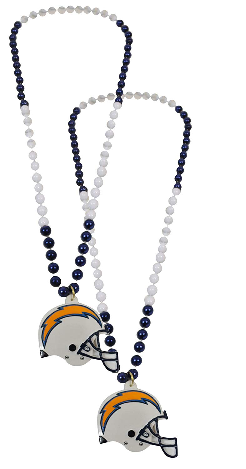 ETON Sporting GoodsInc Official National Football League Fan Shop Authentic NFL Team Party Mardi Gras Custom Tailgate Beads 2-Pack