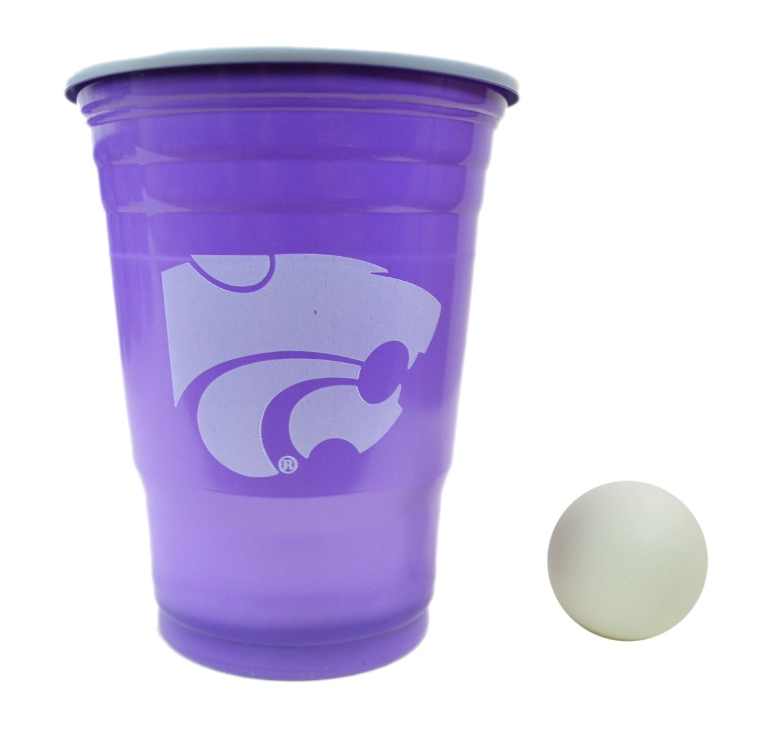 NCAA Fan Shop Beer Pong Set. Rep Your School, Alma Mater or Favorite Team with The Classic Game of College Beer Pong - Comes with 22 Cups and 6 Ping Pong Balls