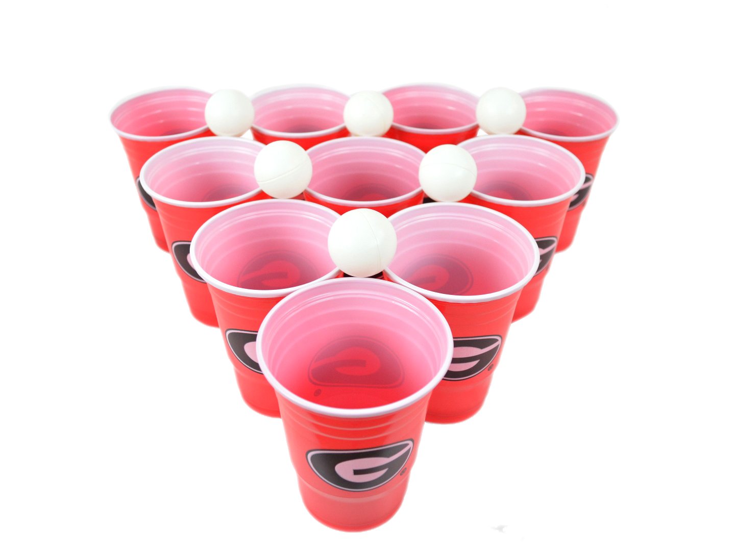 NCAA Fan Shop Beer Pong Set. Rep Your School, Alma Mater or Favorite Team with The Classic Game of College Beer Pong - Comes with 22 Cups and 6 Ping Pong Balls