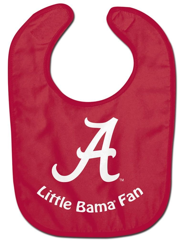 NCAA Official Fan Shop Authentic Baby Pacifier Bib Set. Start The Little Ones Out Early in Joining The Fan Club Show College Support