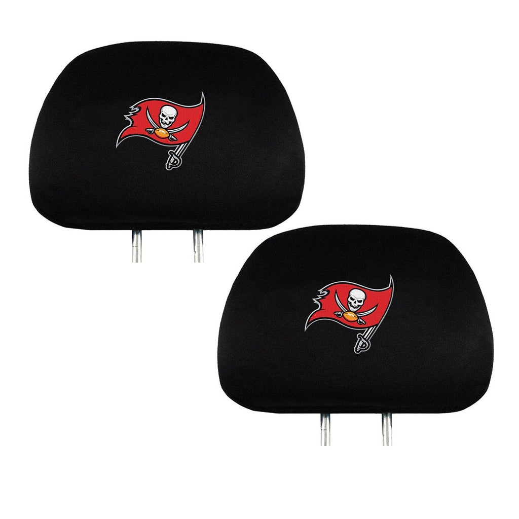 Official National Football League Fan Shop Authentic Headrest Cover (Tampa Bay Buccaneers)