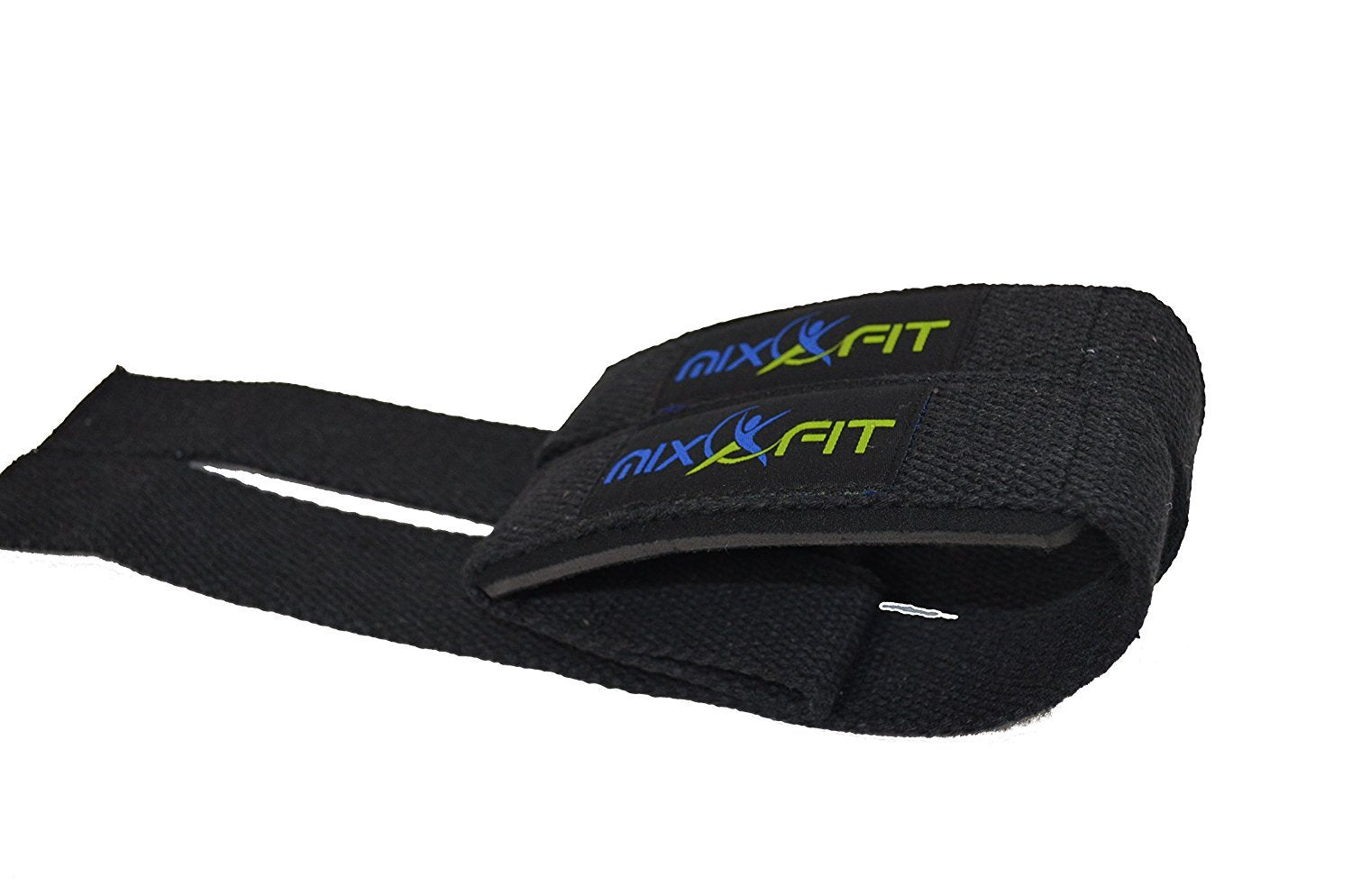 Mixxfit Padded Lifting Straps for Heavy Weight Lifting and Pulling Exercises. 100% Cotton Straps to Ensure Proper Gripping of Dumbbells or Barbells During Dead Lifts, Shoulder Shrugs or Pull-ups. Ensure You Max Out with the Right Weight on Every Rep.