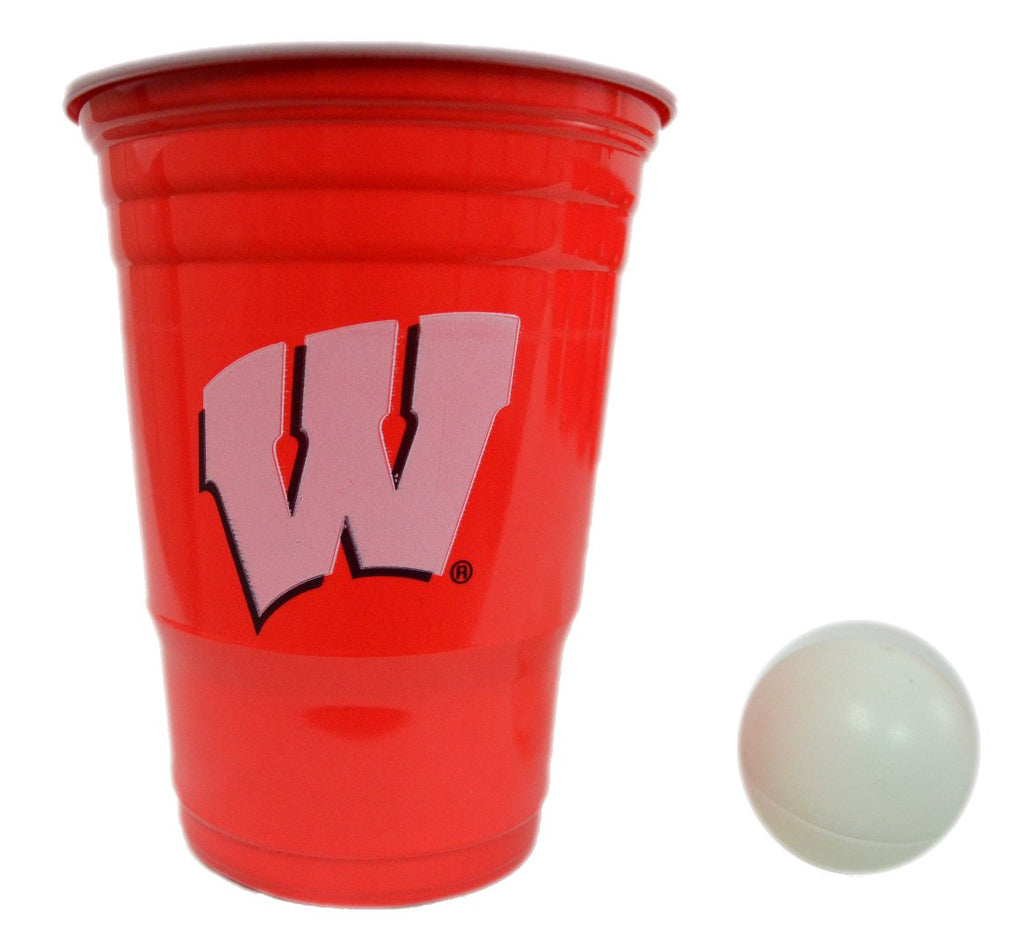 NCAA Fan Shop Beer Pong Set. Rep Your School, Alma Mater or Favorite Team with The Classic Game of College Beer Pong - Comes with 22 Cups and 6 Ping Pong Balls