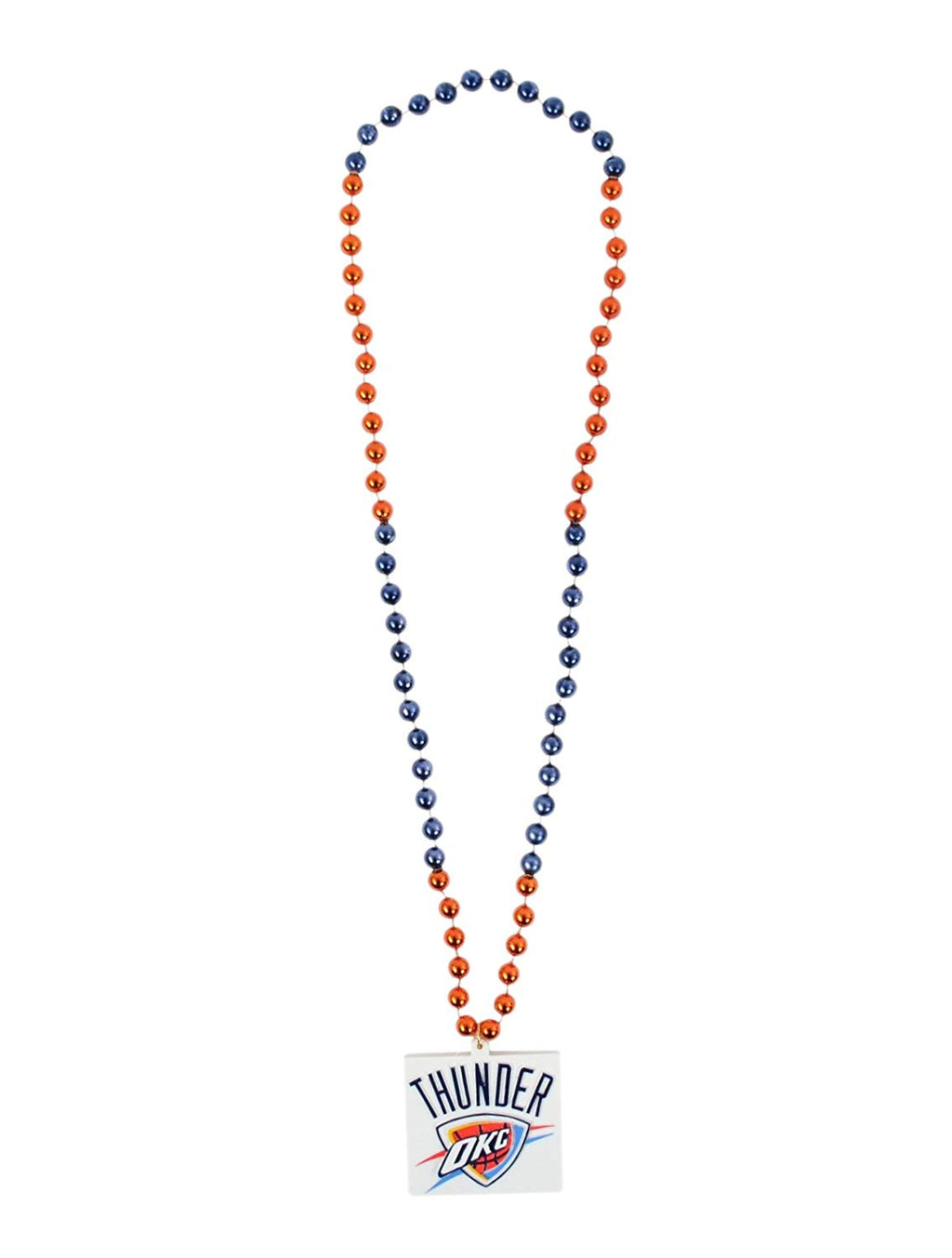 Official National Basketball Association Fan Shop Authentic NBA 2-pack Mardi-Gras Sport Party Beads (Oklahoma City Thunder)
