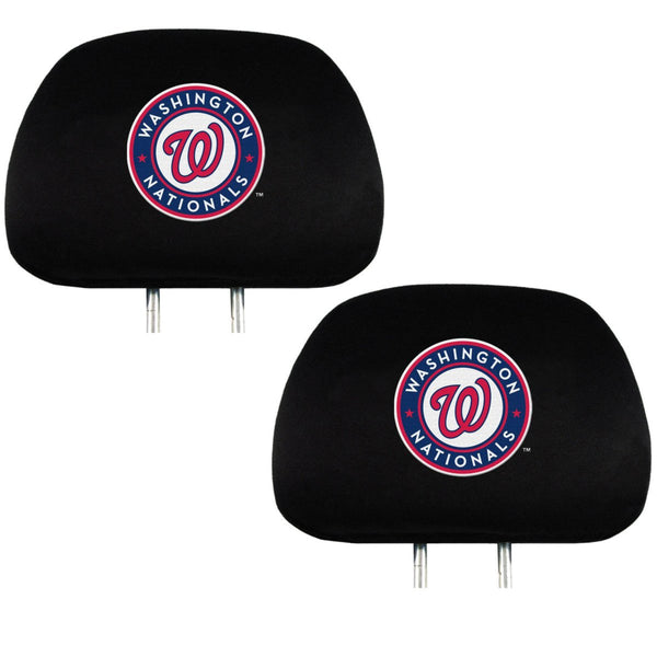 Team ProMark Official Major League Baseball Fan Shop Authentic Car Truck Auto MLB Headrest Cover (Washington Nationals)