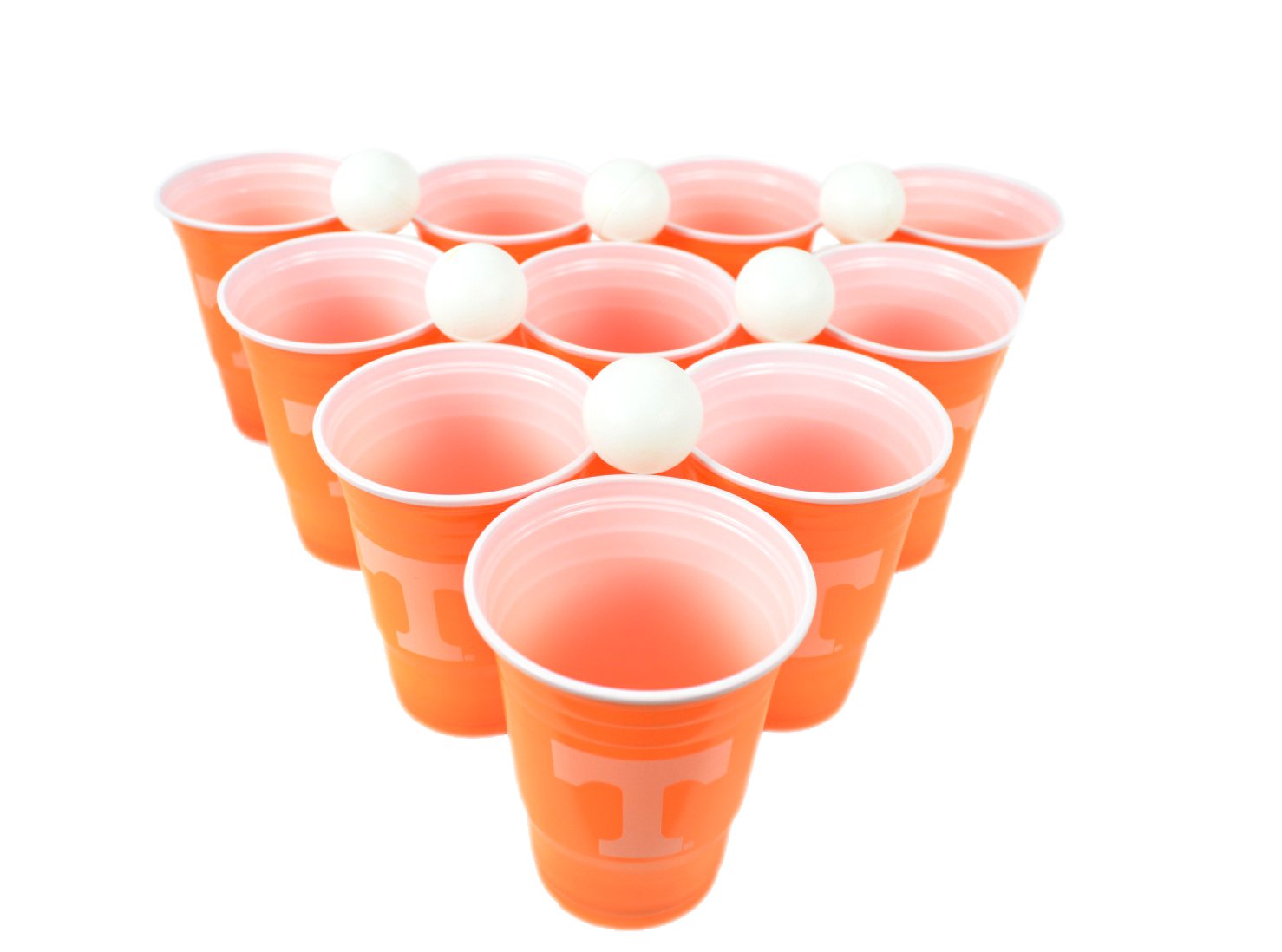 NCAA Fan Shop Beer Pong Set. Rep Your School, Alma Mater or Favorite Team with The Classic Game of College Beer Pong - Comes with 22 Cups and 6 Ping Pong Balls