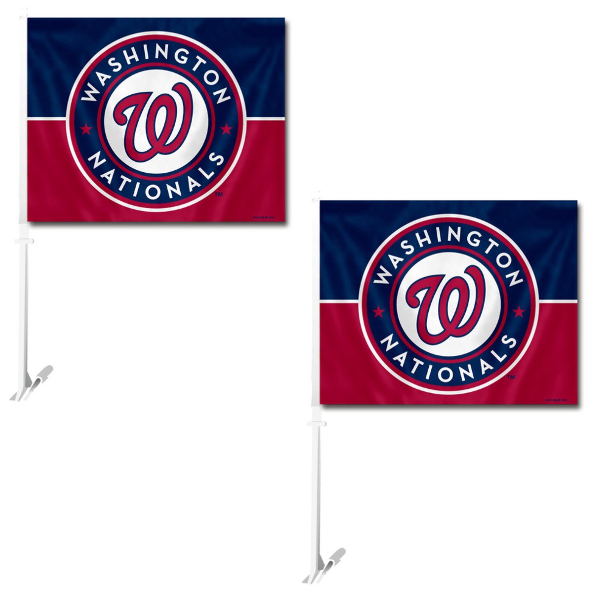 Fremont Die Official Major League Baseball Fan Shop Authentic MLB 2-Pack Car Window Flags. Show Team Pride with These 11.5" x 14.5" Window Flags. 