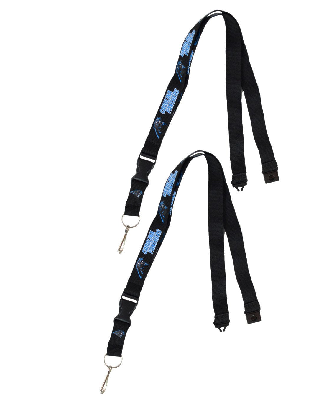 Official National Football League Fan Shop Authentic 2-pack NFL Lanyard/keychain Office Badge Holder