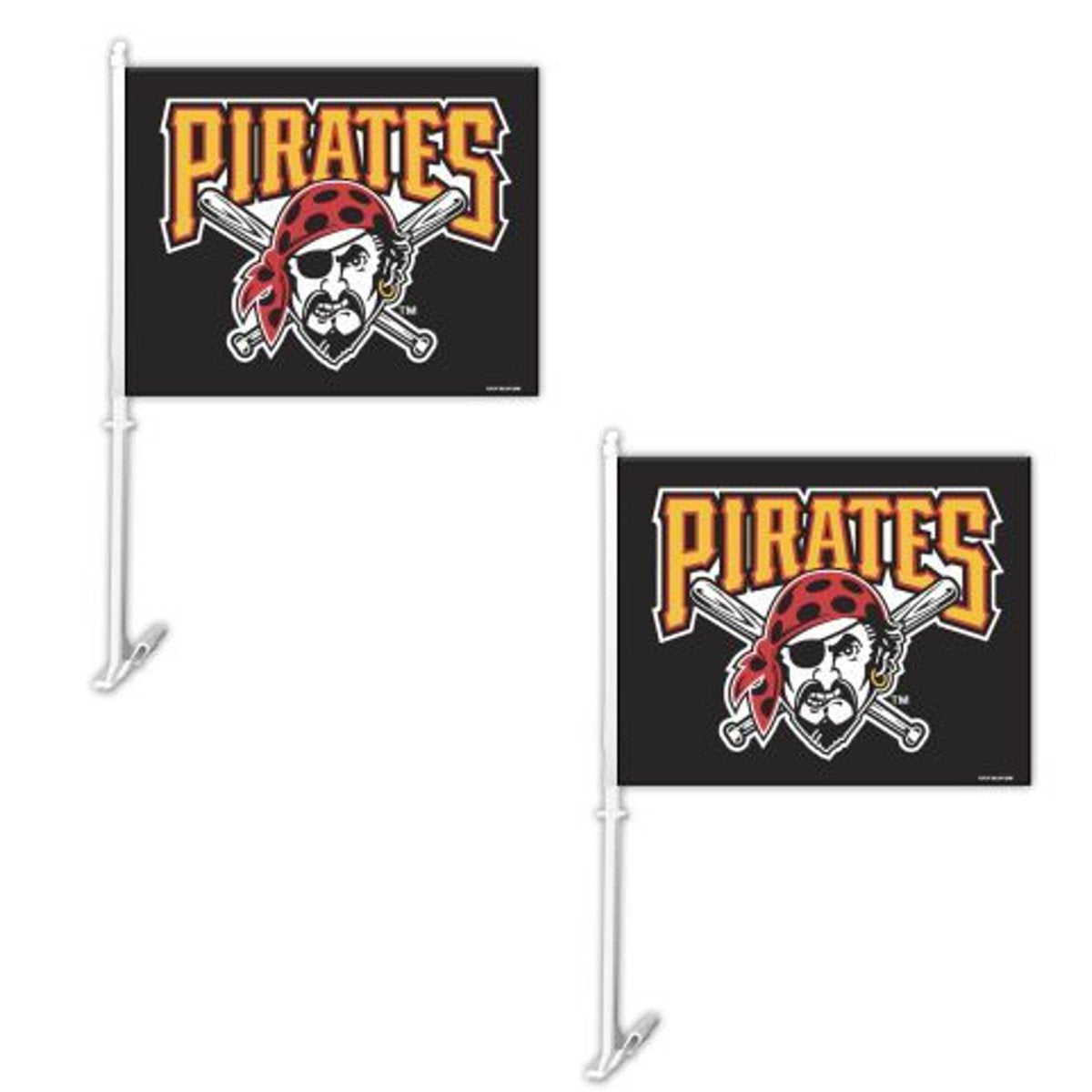 Fremont Die Official Major League Baseball Fan Shop Authentic MLB 2-Pack Car Window Flags. Show Team Pride with These 11.5" x 14.5" Window Flags. 