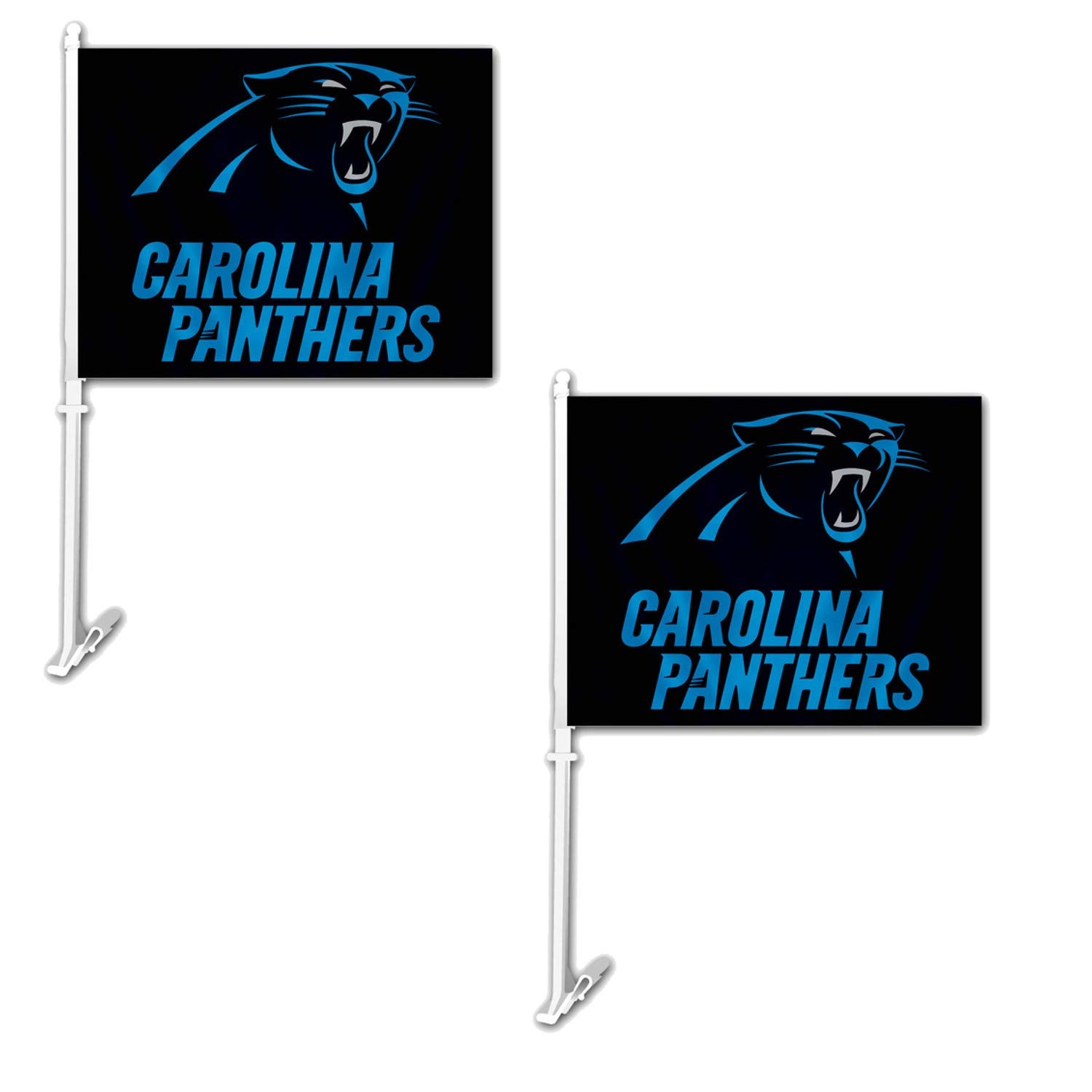 Fremont Die Official National Football League Fan Shop Authentic NFL 2-Pack Car Window Flags. Show Team Pride with These 11.5" x 14.5" Window Flags. 