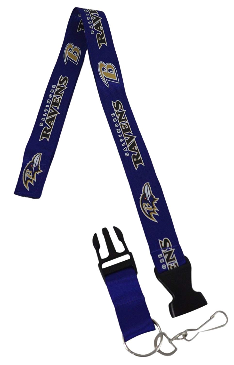 Official National Football League Fan Shop Authentic 2-pack NFL Lanyard/keychain Office Badge Holder